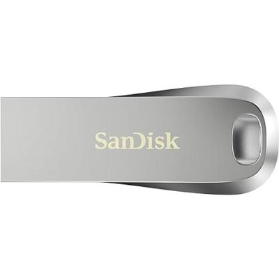 SanDisk 128GB Ultra Luxe USB 3.1 Gen 1 Flash Drive - SDCZ74-128G-G46, Black