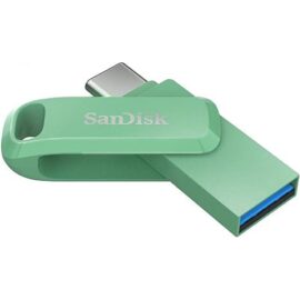 SanDisk 64GB Ultra Dual Drive Go USB Type-C Flash Drive, Absinthe Green - SDDDC3-064G-G46AG