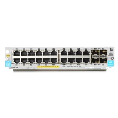 HPE Aruba 5400R 20P 10/100/1000BASE-T PoE+ 4-Port SFP+ Module (J9990A)