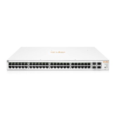 Aruba Instant On 1930 48-Port Gb Ethernet 48xGE PoE (370W), 4X 1G/10G SFP+, L2+ Smart Switch US Cord (JL686B#ABA)