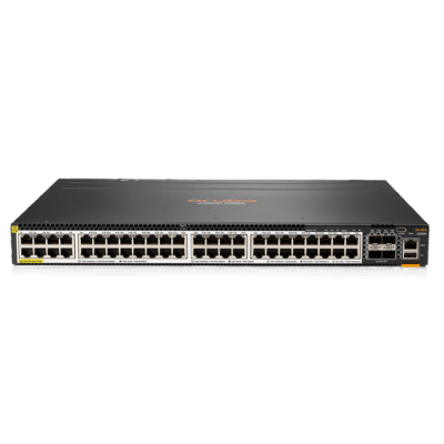 JL659A HPE Aruba 6300M 48-Port Smart Rate 1/2.5/5Gbe CL6 PoE 4 Port SFP56 Switch