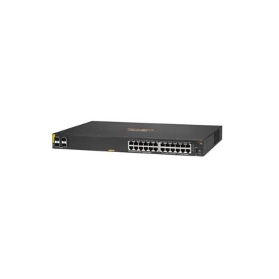 HPE Aruba 6100 24G Class4 PoE 4SFP+ - switch - 28 ports - managed - rack-mountable JL677A