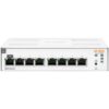 Aruba Instant On 1830 8-Port Gb Smart Switch | Fanless | US Cord (JL810A#ABA)