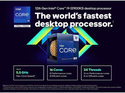 Intel Core i9-12900KS Desktop Processor (30M Cache, up to 5.50 GHz)