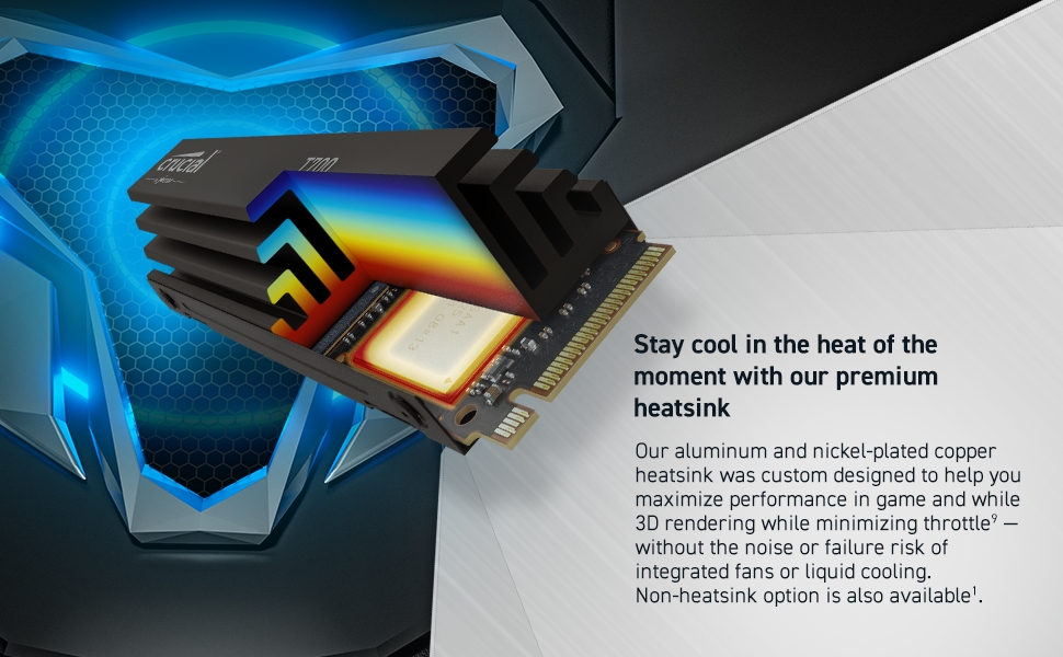 Stay cool in the heat of the moment with our premium heatsink