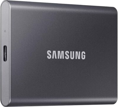 Samsung T7 Portable SSD - 500 GB - USB 3.2 Gen.2 Externe SSD Titan Gray (MU-PC500T/WW)