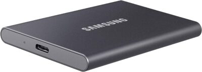 Samsung T7 Portable SSD - 500 GB - USB 3.2 Gen.2 Externe SSD Titan Gray (MU-PC500T/WW)