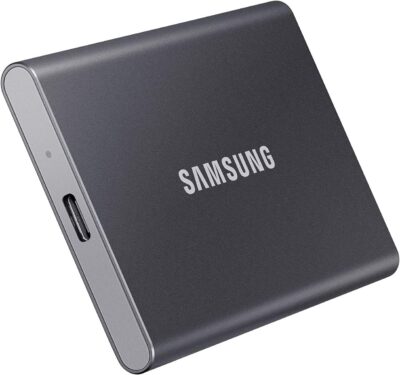 Samsung T7 Portable SSD - 500 GB - USB 3.2 Gen.2 Externe SSD Titan Gray (MU-PC500T/WW)