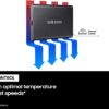 Samsung T7 Portable SSD - 2 TB - USB 3.2 Gen.2 Externe SSD Metallic Red (MU-PC2T0R/WW)