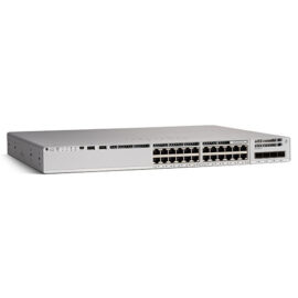 Cisco Catalyst 9200 C9200L-24T-4X Layer 3 Switch - 24 x Gigabit Ethernet Network, 4 x 10 Gigabit Ethernet Uplink - Manageable - Twisted Pair, Optical Fiber - Modular - 3 Layer Supported