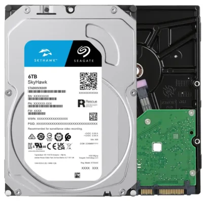 Seagate Skyhawk 6TB Video Internal HDD ?C 3.5 Inch SATA 6Gb/s 256MB Cache for  (ST6000VX009)