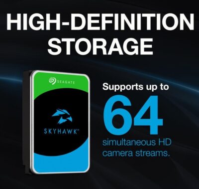 Seagate Skyhawk 6TB Video Internal HDD ?C 3.5 Inch SATA 6Gb/s 256MB Cache for  (ST6000VX009)