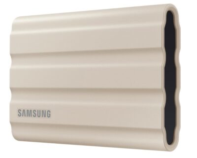 SAMSUNG T7 SHIELD BEIGE (MU-PE2T0K/WW) 2TB PORTABLE SSD T7 SHIELD USB 3.2 BEIGE