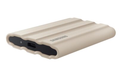 SAMSUNG T7 SHIELD BEIGE (MU-PE2T0K/WW) 2TB PORTABLE SSD T7 SHIELD USB 3.2 BEIGE
