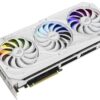 ASUS GeForce RTX 3080 ROG STRIX WHITE 10GB GDDR6 ROG-STRIX-RTX3080-O10G-WHITE Video Graphic Card GPU