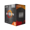 AMD Ryzen 5 5600G - Ryzen 5 5000 G-Series Cezanne (Zen 3) 6-Core 3.9 GHz Socket AM4 65W AMD Radeon Graphics Desktop Processor - 100-100000252BOX