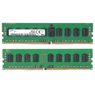 Samsung DDR4 2133 16GB Reg ECC RDIMM M393A2K40BB0-CPB B Server Memory, Original