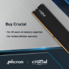 Crucial Pro 32GB (2 x 16GB) DDR5 5600 (PC5 44800) XMP 3.0 & AMD EXPO Ready Desktop Memory Model CP2K16G56C46U5