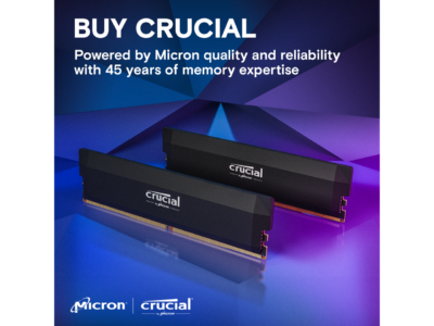 Crucial Pro Overclocking 32GB (2 x 16GB) DDR5 6000 (PC5 48000) Desktop Memory Model CP2K16G60C36U5B