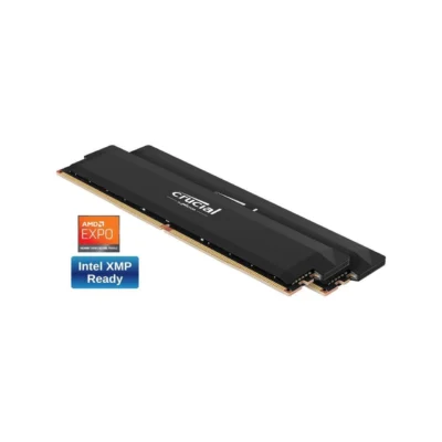 Crucial Pro Overclocking 32GB (2 x 16GB) DDR5 6000 (PC5 48000) Desktop Memory Model CP2K16G60C36U5B