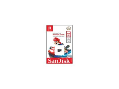 SanDisk 128GB microSDXC UHS-I/U3 Memory Card for Nintendo Switch, Speed Up to 100MB/s (SDSQXBO-128G-ANCZA)