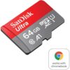SanDisk 64GB Ultra microSDXC A1 UHS-I/U1 Class 10 Memory Card for Chromebook, Speed Up to 120MB/s (SDSQUA4-064G-GN6FA)