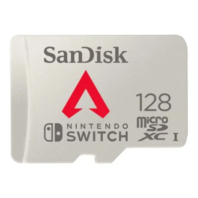 SanDisk 128GB microSDXC Memory Card for Nintendo Switch, Apex Legends Edition, Speed Up to 100MB/s (SDSQXAO-128G-GN6ZY)