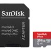 SanDisk Ultra 256GB microSDXC Flash Card Model SDSQUA4-256G-AN6MA