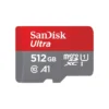 SanDisk 512GB Ultra microSDXC A1 UHS-I/U1 Class 10 Memory Card with Adapter, Speed Up to 150MB/s (SDSQUAC-512G-GN6MA)