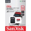 SanDisk 512GB Ultra microSDXC A1 UHS-I/U1 Class 10 Memory Card with Adapter, Speed Up to 150MB/s (SDSQUAC-512G-GN6MA)