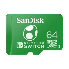 SanDisk 64GB microSDXC UHS-I for Nintendo Switch, Speed Up to 100MB/s (SDSQXAO-064G-GN6ZN)