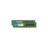 Crucial 64GB Kit (32GBx2) DDR4 2666 MT/s CL19 DIMM 288-Pin Memory - CT2K32G4DFD8266