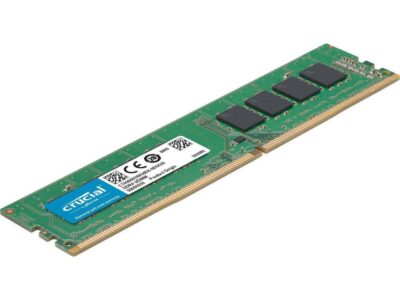 Crucial 8GB Kit (4GBx2) DDR4 2666 MT/s (PC4-21300) CL19 x8 UDIMM 288-Pin Memory - CT2K4G4DFS8266