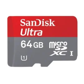 SanDisk 64GB Micro SDHC Flash Card w/ Adapter Model SDSDQUA-064G