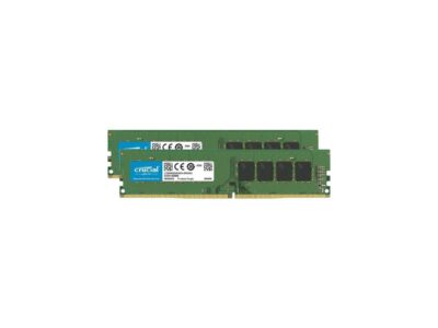 Crucial 8GB Kit (4GBx2) DDR4 2666 MT/s (PC4-21300) CL19 x8 UDIMM 288-Pin Memory - CT2K4G4DFS8266