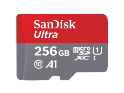 SanDisk SDSQUA4-256G-GN6MN DJT 256GB 8pin microSDXC r120MB/s C10 U1 A1 UHS-I SanDisk Ultra microSDXC Memory Card w/out Adapter