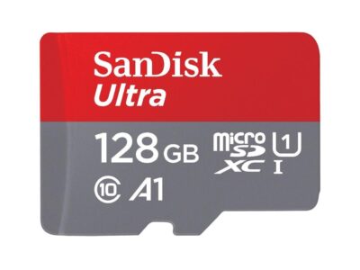 SanDisk SDSQUA4-128G-GN6MN DCM 128GB 8pin microSDXC r120MB/s C10 U1 A1 UHS-I SanDisk Ultra microSDXC Memory Card w/out Adapter