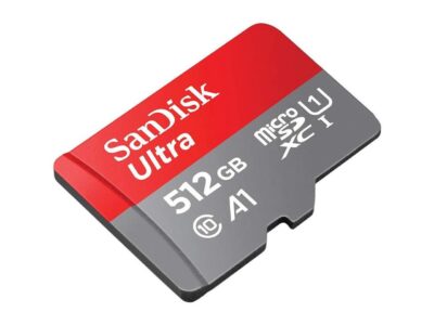 SanDisk SDSQUA4-512G-GN6MN MAS 512GB 8pin microSDXC r120MB/s C10 U1 A1 UHS-I SanDisk Ultra microSDXC Memory Card w/out Adapter