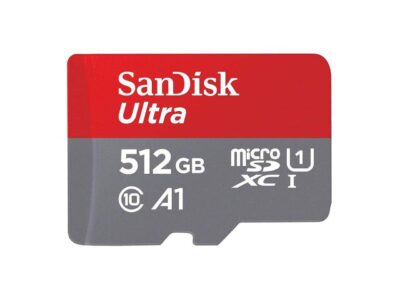 SanDisk SDSQUA4-512G-GN6MN MAS 512GB 8pin microSDXC r120MB/s C10 U1 A1 UHS-I SanDisk Ultra microSDXC Memory Card w/out Adapter