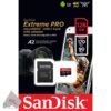 SanDisk Extreme Pro SDXC UHS-I U3 A2 V30 128GB + Adapter, SDSQXCY-128G-GN6MA