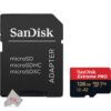 SanDisk Extreme Pro SDXC UHS-I U3 A2 V30 128GB + Adapter, SDSQXCY-128G-GN6MA