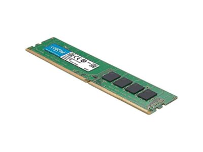 Crucial 16GB 2666 MT/S 288-Pin DDR4 SDRAM UDIMM (PC4-21300) Memory Module, CL19, Unbuffered, Dual Ranked x8, Non-ECC, 1.2V