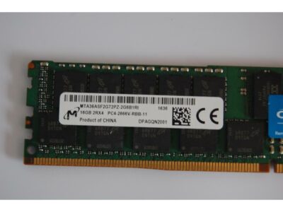 Micron 16GB (1 x 16GB) PC4-2666V 2RX4 CL19 1.2V ECC DDR4 Memory MTA36ASF2G72PZ-2G6E1