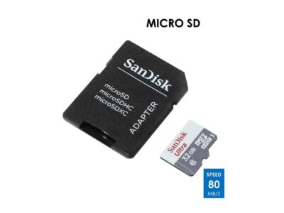 SanDisk 32GB Mobile Ultra microSDHC Class 10 UHS-1 30MB/s Memory Card with SD Adapter Model SDSDQUA-032G-U46A
