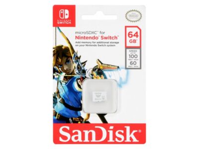 SanDisk 64GB microSDXC UHS 100MB/s 64G microSD SDXC Nintendo Switch SDSQXAT-064G