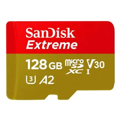 SanDisk SDSQXA1-128G-GN6MN DCM 128GB 8pin microSDXC r160MB/s w90MB/s C10 U3 V30 A2 UHS-I SanDisk Extreme microSDXC Memory Card w/out Adapter