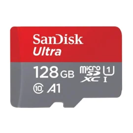SanDisk Ultra 128GB 100MB/s microSDXC A1 Class10 C10 U1 UHS-I 667X 128G microSD micro SD SDXC Flash Memory Card SDSQUAR-128G without Adapter