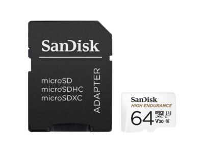 SanDisk Kit of Qty 2 x SanDisk High Endurance 64GB microSDXC SDSQQNR-064G-GN6IA