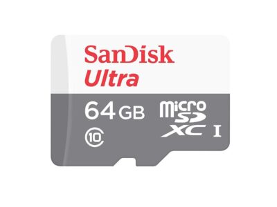 SanDisk Kit of Qty 2 x SanDisk Ultra 64GB microSDXC SDSQUNS-064G-GN3MN