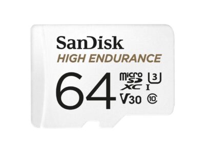 SanDisk Kit of Qty 2 x SanDisk High Endurance 64GB microSDXC SDSQQNR-064G-GN6IA